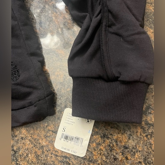 Free People Movement Dark Gray Zip up jacket Size Small new with tags! - Picture 9 of 15